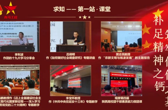 以青春之智 赋能时代之需 | 陕西旅游烹饪职业学院“青马工程”培训班（第三讲）